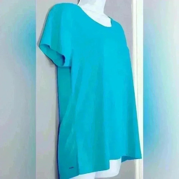 adidas Keyhole Women's Activewear Sports Tee (117) - Picture 6 of 10